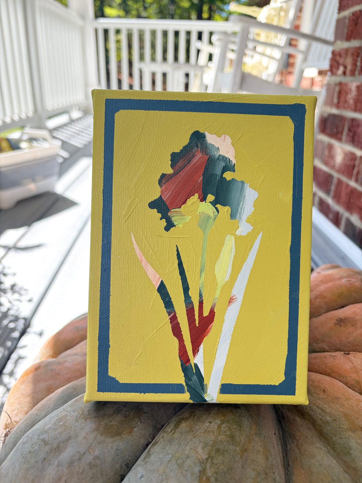 Chartreuse Iris II
