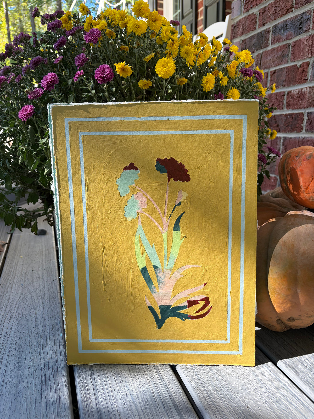 Marigold Cornflower