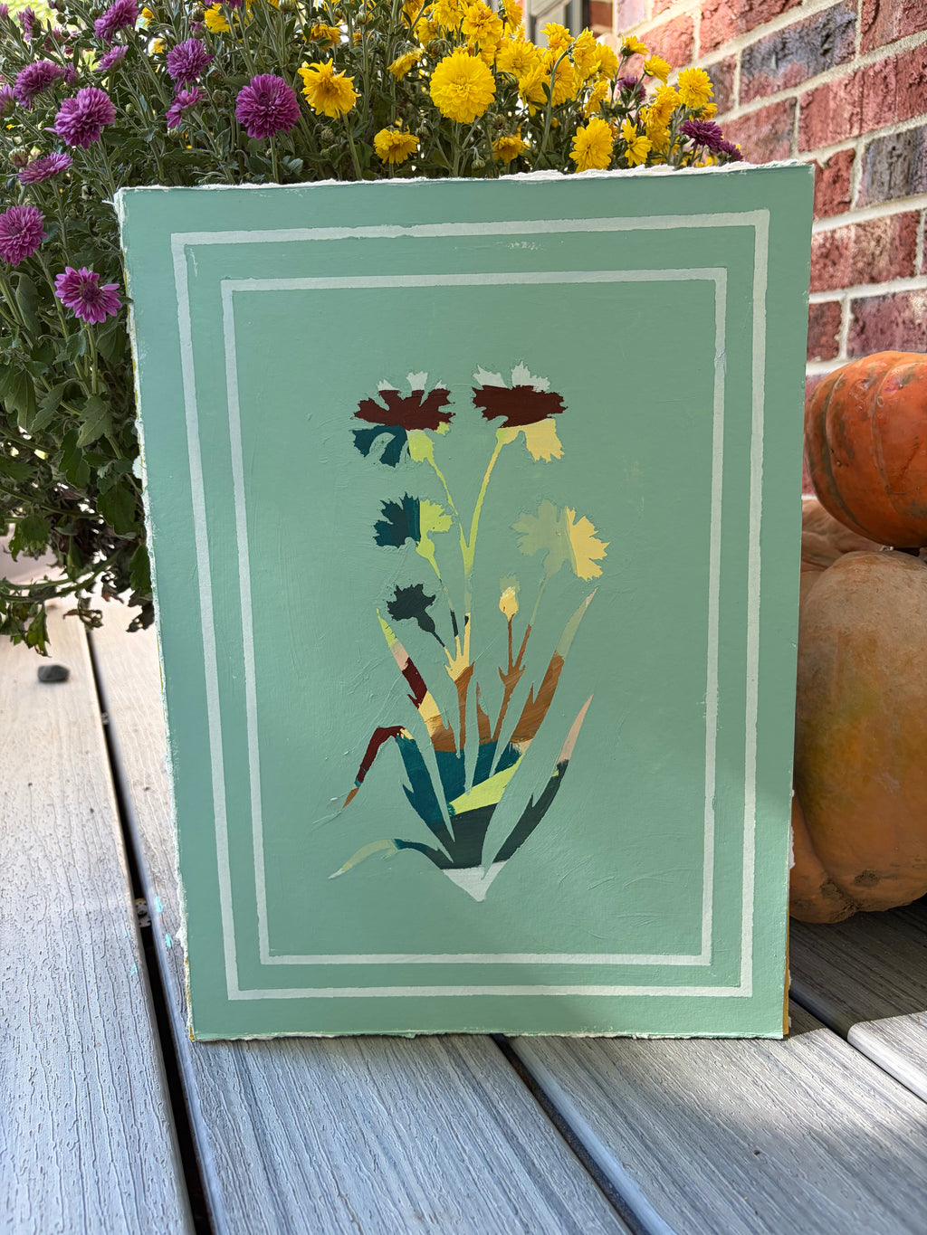 Teal Cornflower