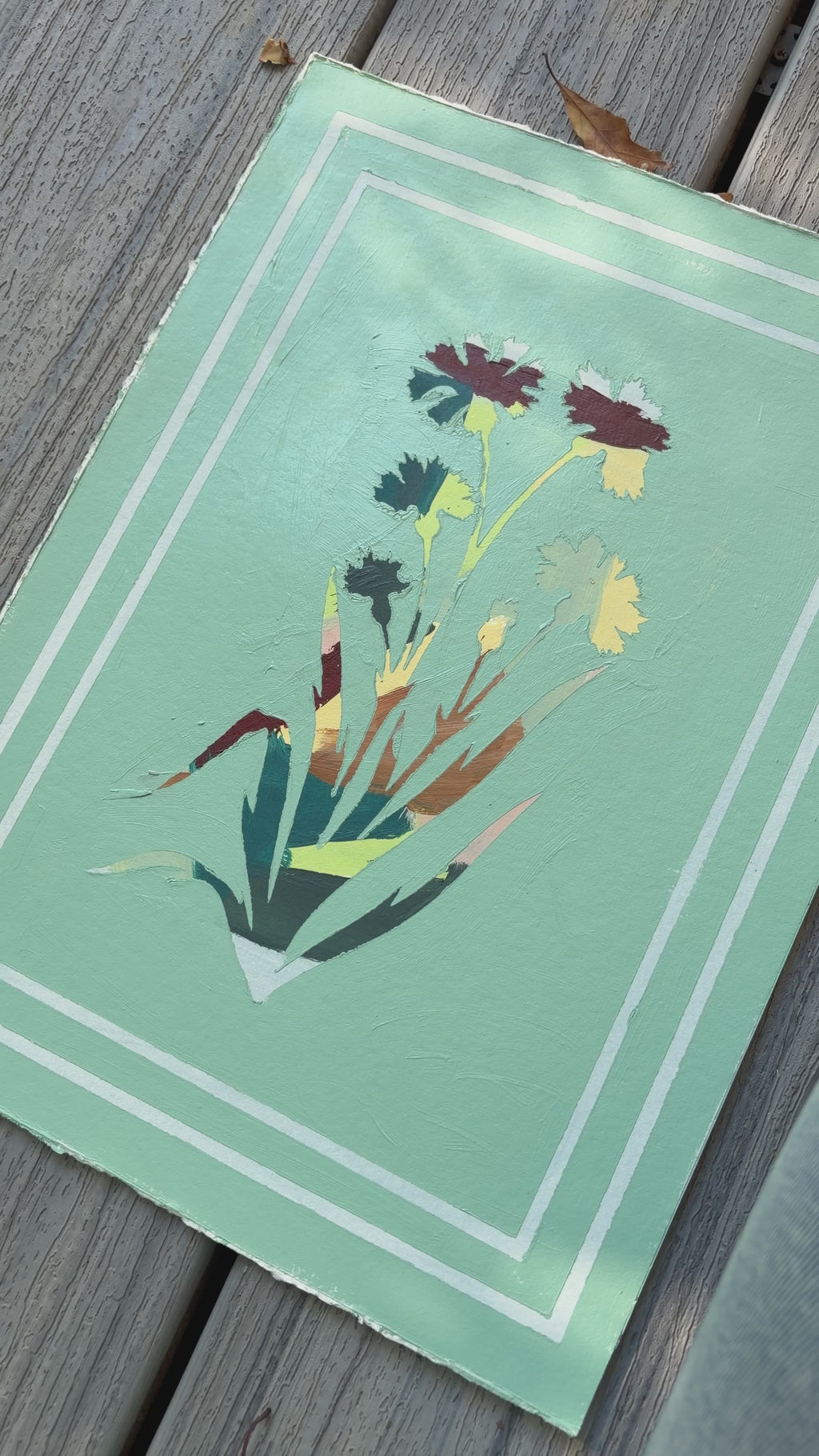 Teal Cornflower