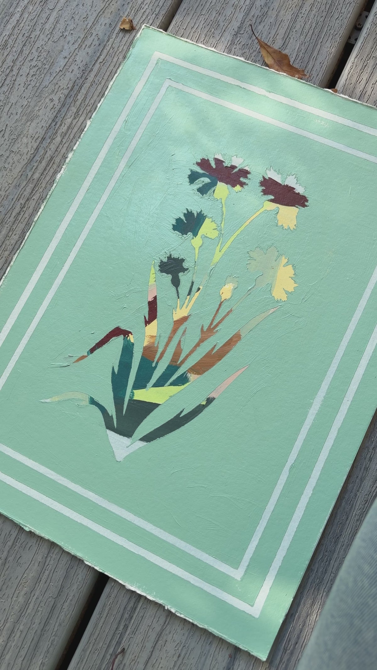 Teal Cornflower
