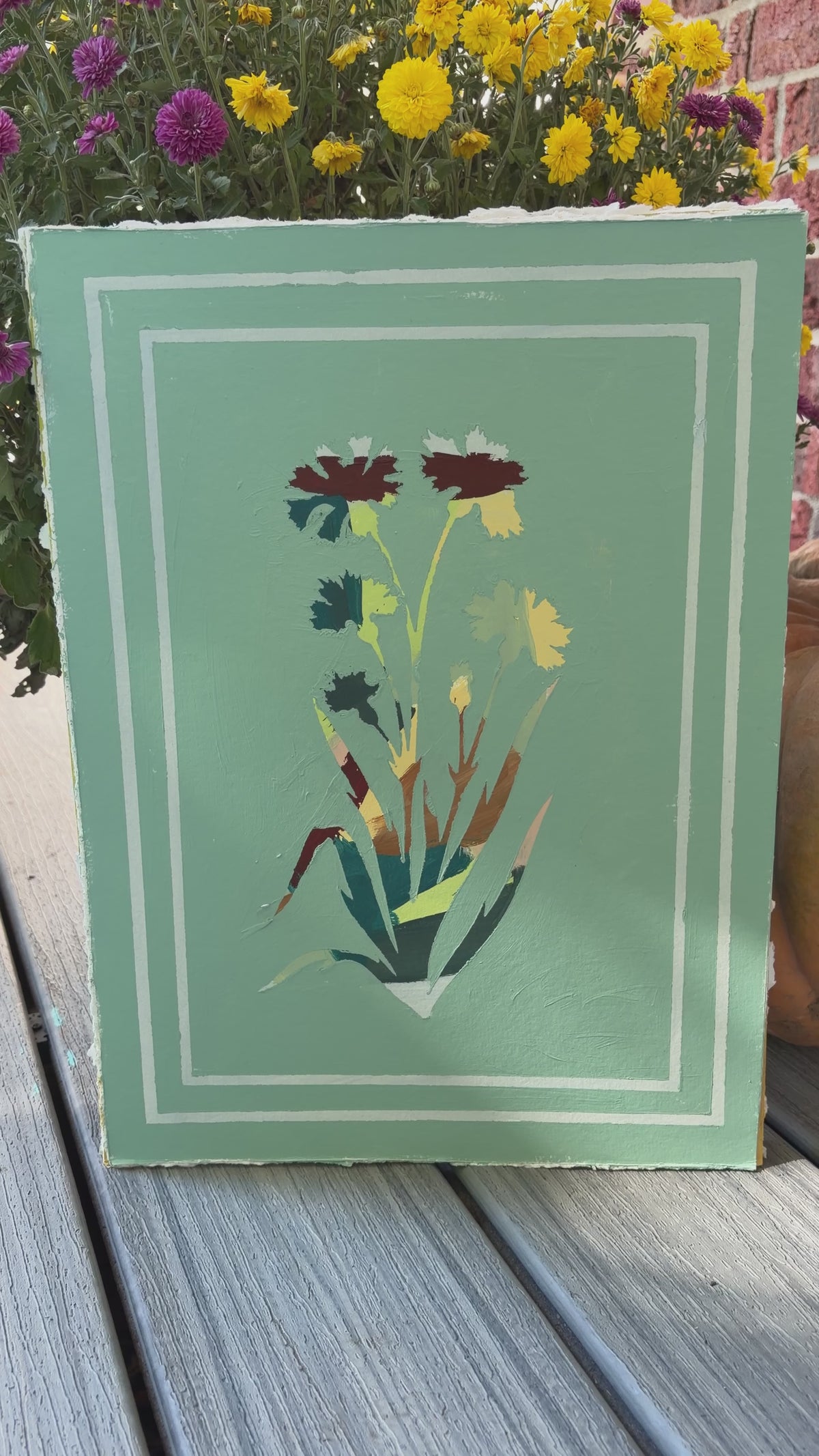 Teal Cornflower